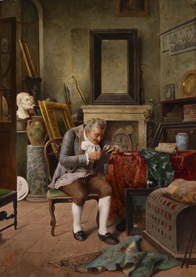 Der Kunstliebhaber von Unbekannt Unbekannt